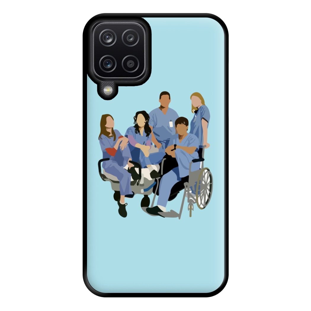 Greys Cast Phone Case for Galaxy A12