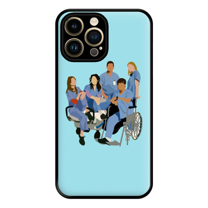 Greys Cast Phone Case for iPhone 14 Pro Max