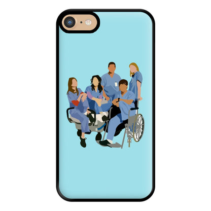 Greys Cast Phone Case for iPhone 6 / 7 / 8 / SE