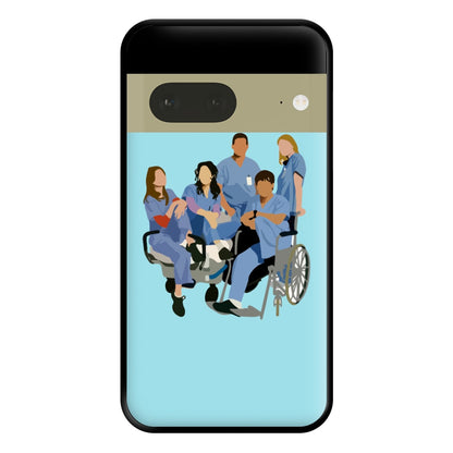 Greys Cast Phone Case for Google Pixel 7a