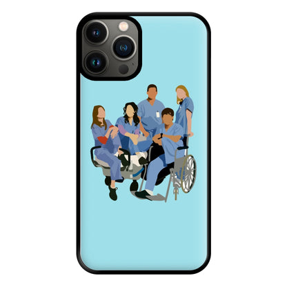 Greys Cast Phone Case for iPhone 13 Pro Max