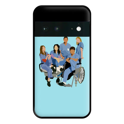 Greys Cast Phone Case for Google Pixel 6a