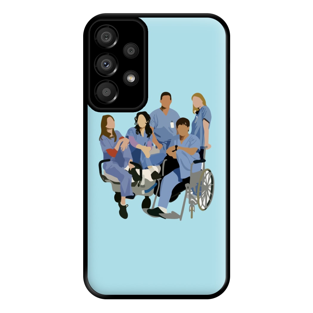 Greys Cast Phone Case for Galaxy A33