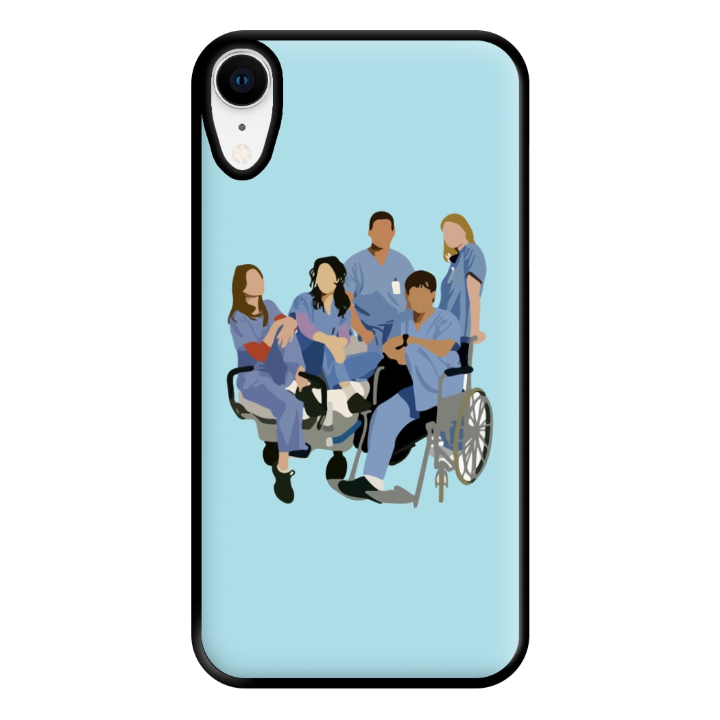 Greys Cast Phone Case for iPhone XR