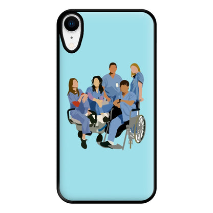 Greys Cast Phone Case for iPhone XR