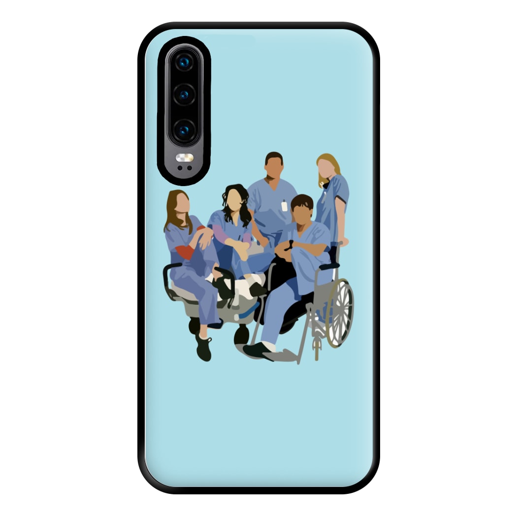 Greys Cast Phone Case for Huawei P30