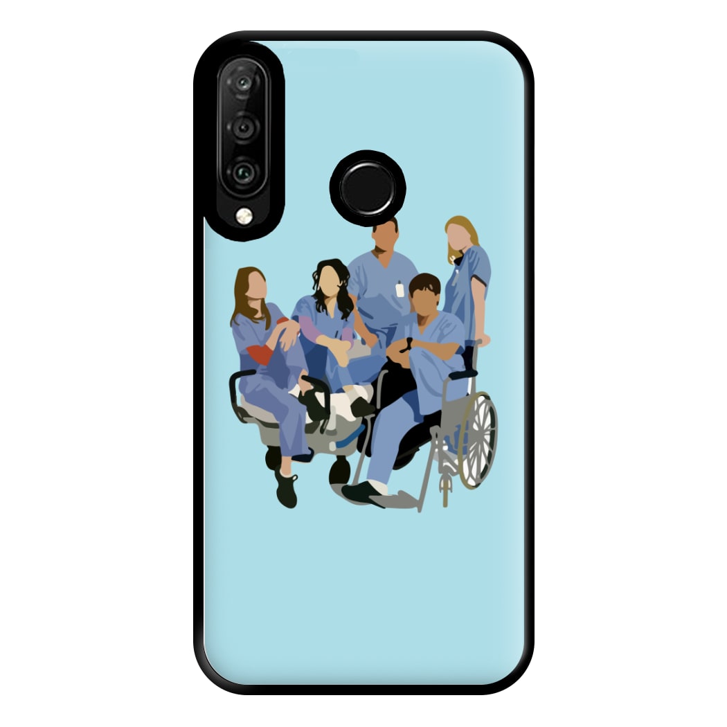 Greys Cast Phone Case for Huawei P30 Lite