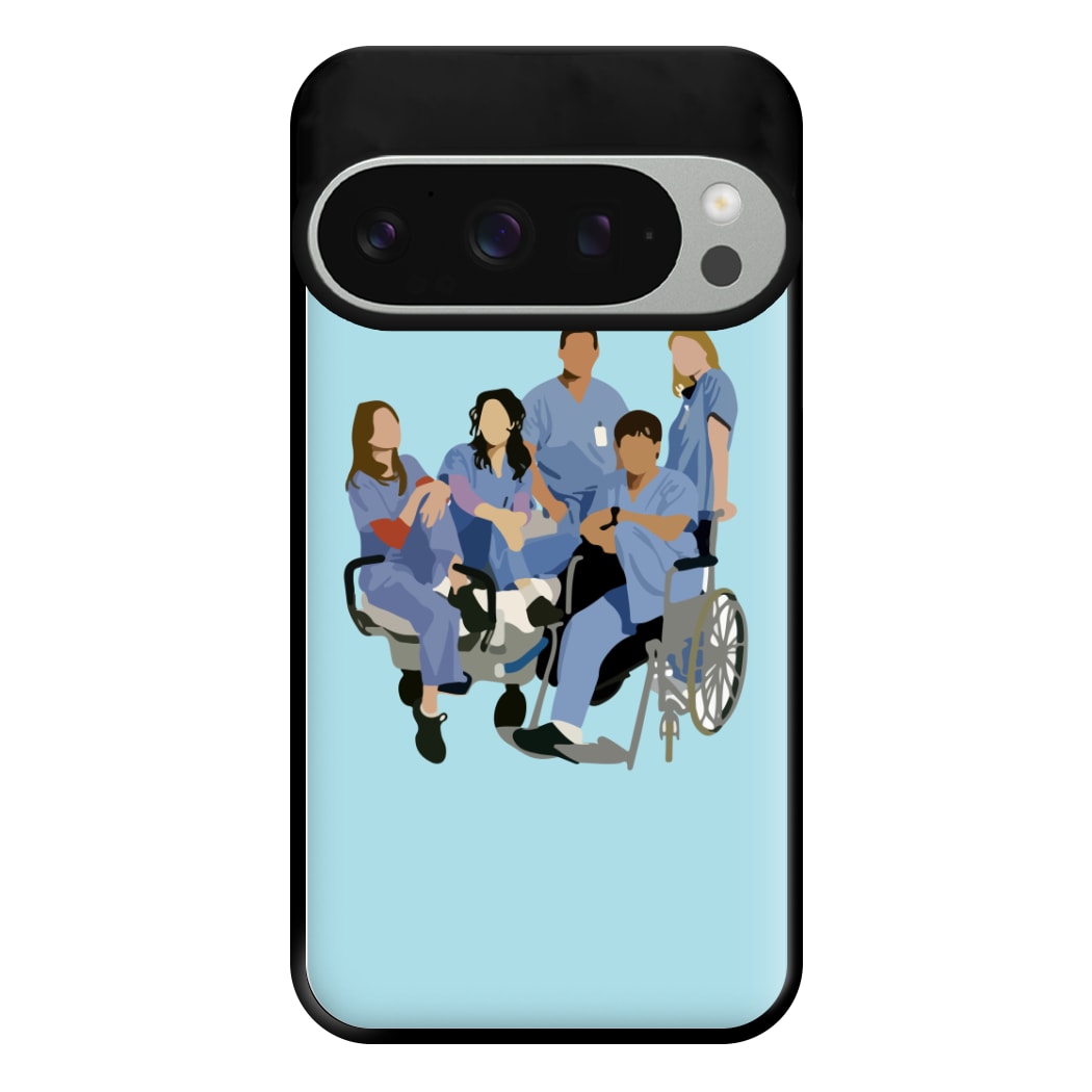 Greys Cast Phone Case for Google Pixel 9 Pro XL