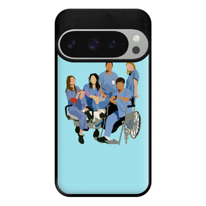 Greys Cast Phone Case for Google Pixel 9 Pro XL