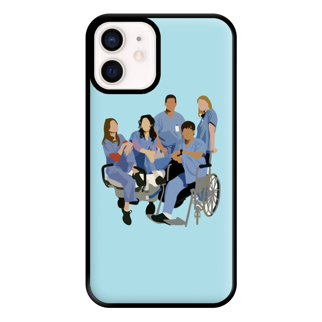 Greys Cast Phone Case for iPhone 12 Mini