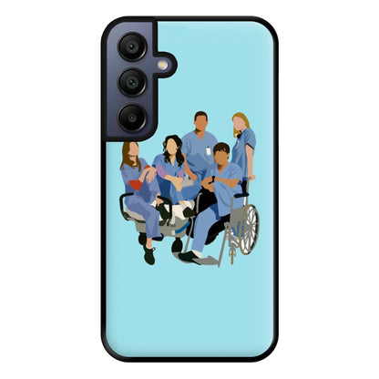 Greys Cast Phone Case for Galaxy A15