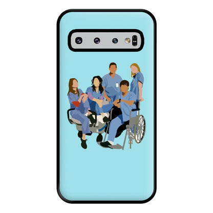 Greys Cast Phone Case for Galaxy S10 Plus