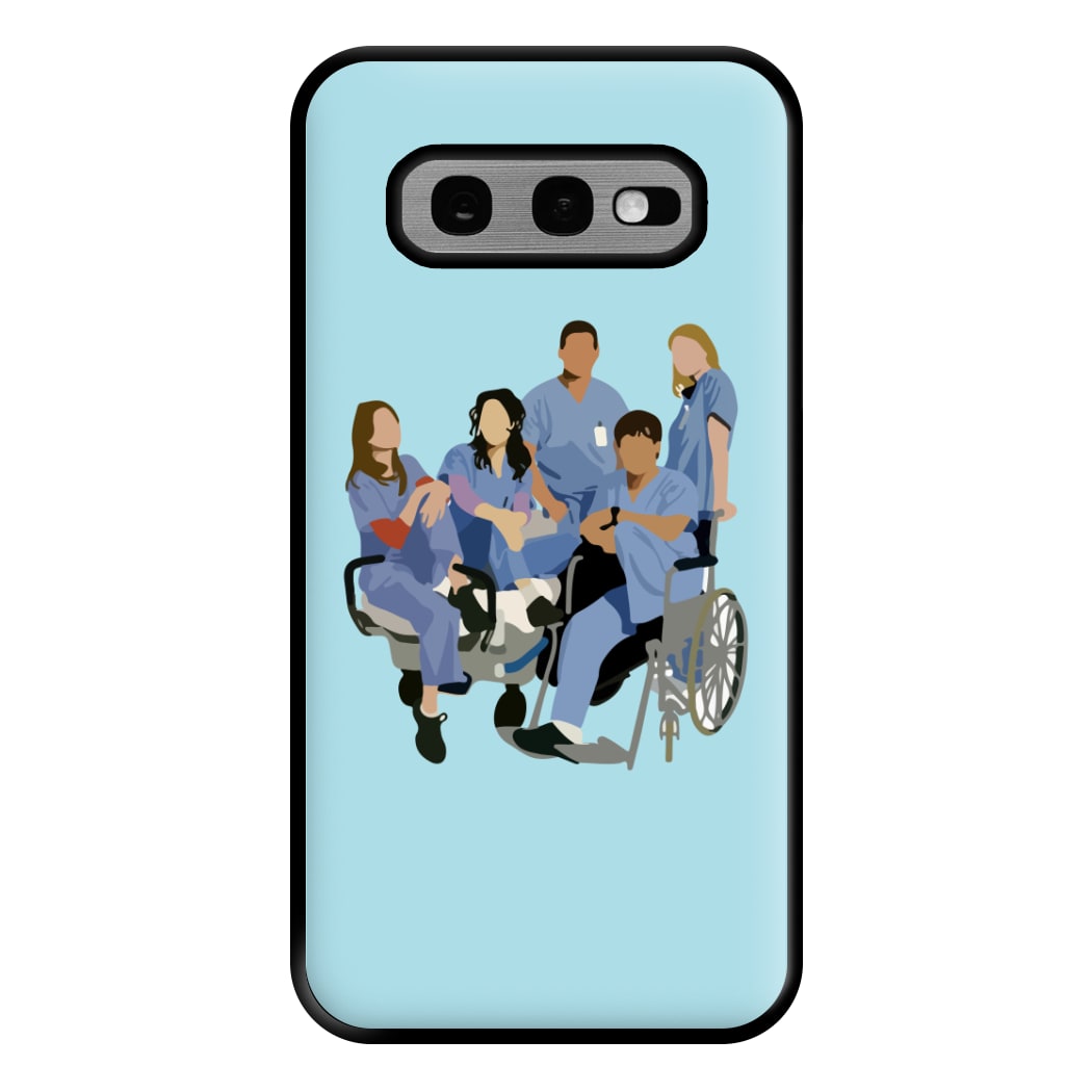 Greys Cast Phone Case for Galaxy S10e