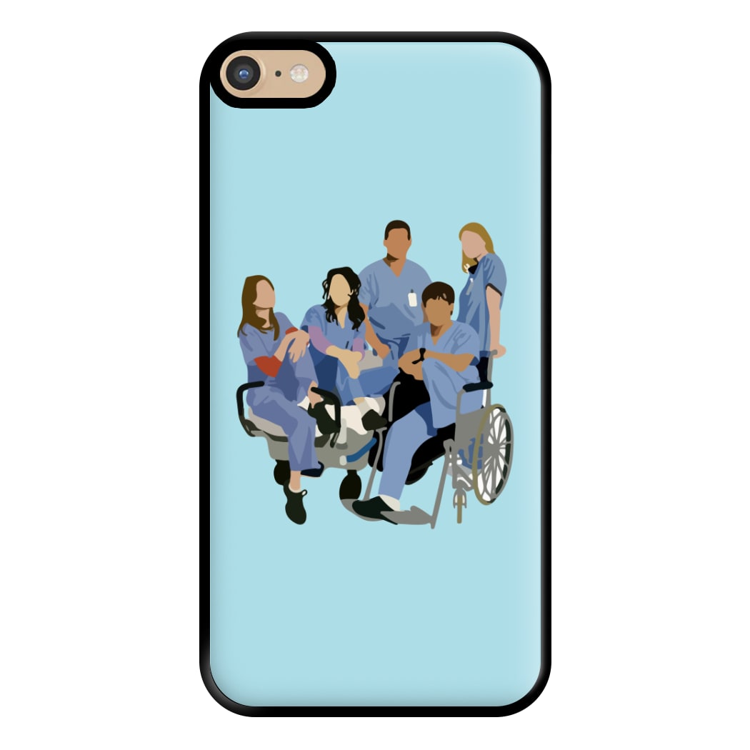 Greys Cast Phone Case for iPhone 6 Plus / 7 Plus / 8 Plus