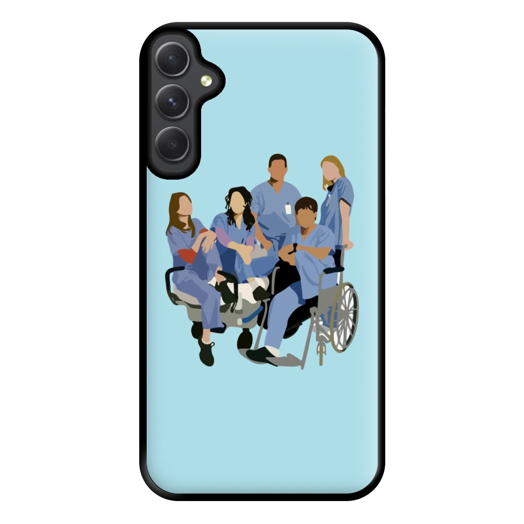 Greys Cast Phone Case for Galaxy A54