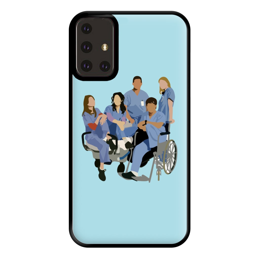 Greys Cast Phone Case for Galaxy A71