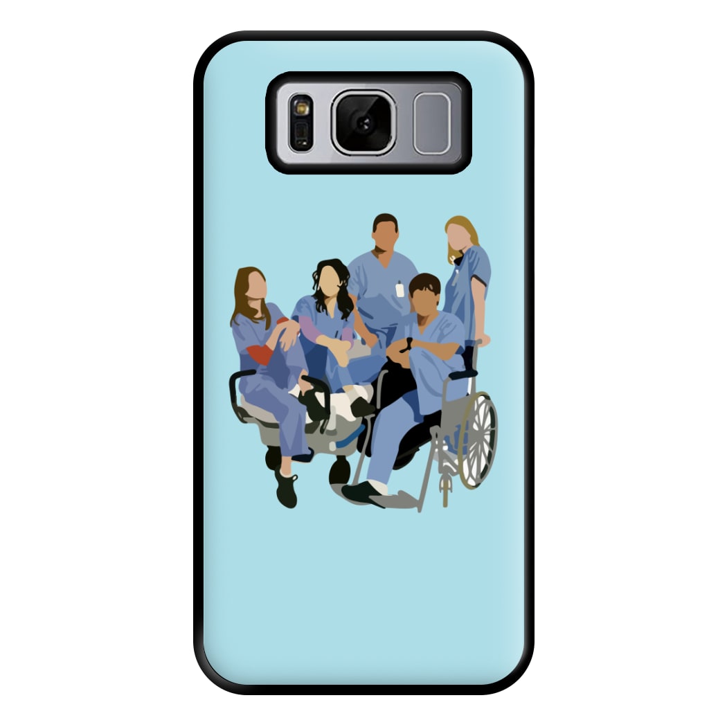 Greys Cast Phone Case for Galaxy S8 Plus