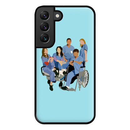 Greys Cast Phone Case for Galaxy S22 Plus