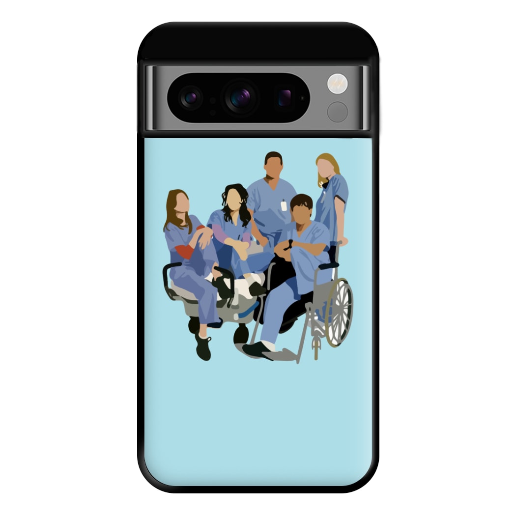 Greys Cast Phone Case for Google Pixel 8 Pro