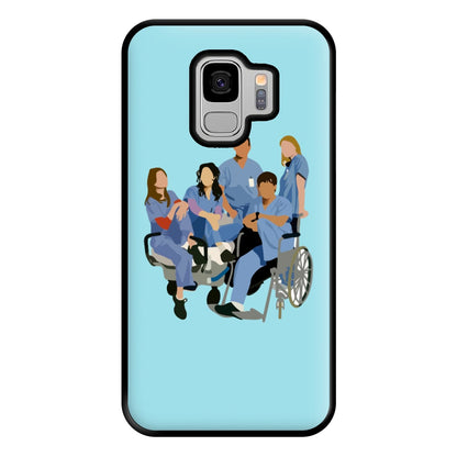 Greys Cast Phone Case for Galaxy S9 Plus