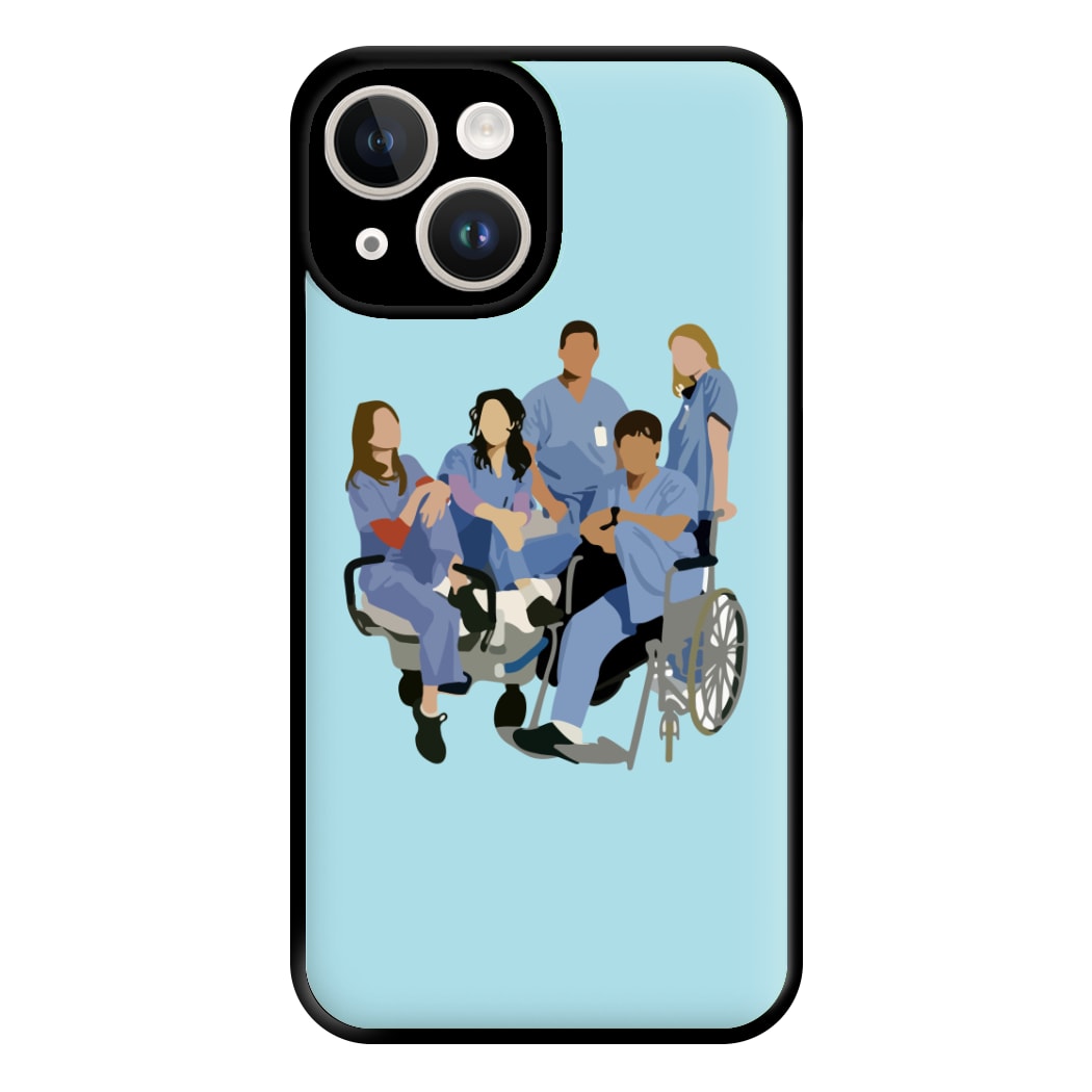 Greys Cast Phone Case for iPhone 14