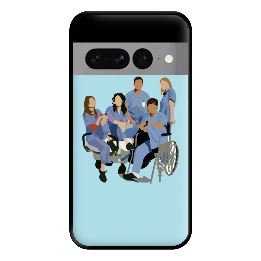 Greys Cast Phone Case for Google Pixel 7 Pro