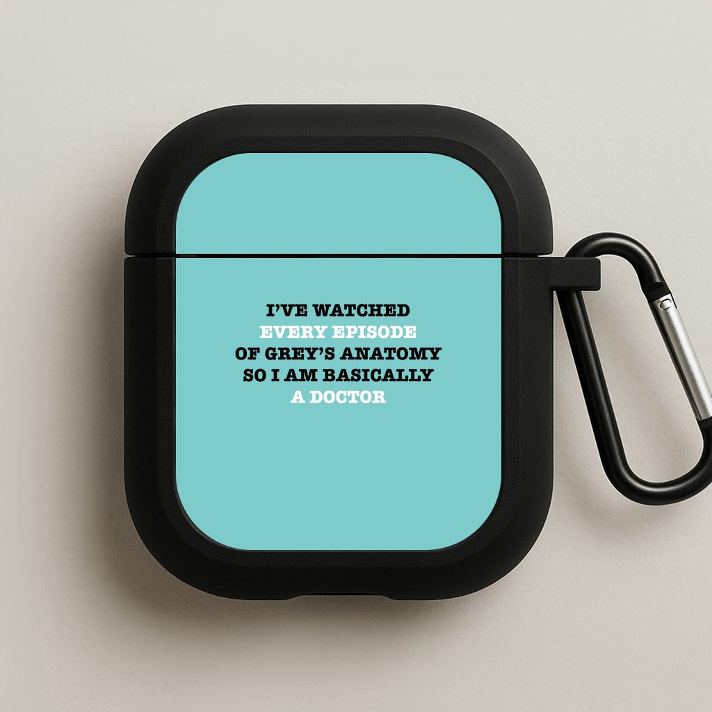 I've Watched Every Episode Of Grey's AirPods Case