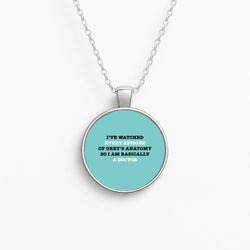 I've Watched Every Episode Of Grey's Circle Necklace