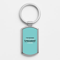 I've Watched Every Episode Of Grey's Silver Keyring