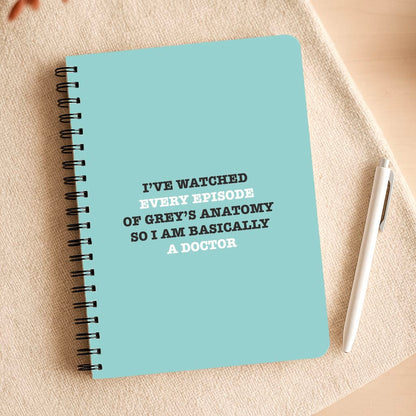I've Watched Every Episode Of Grey's Notepad