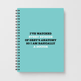 Grey's Anatomy Notebooks