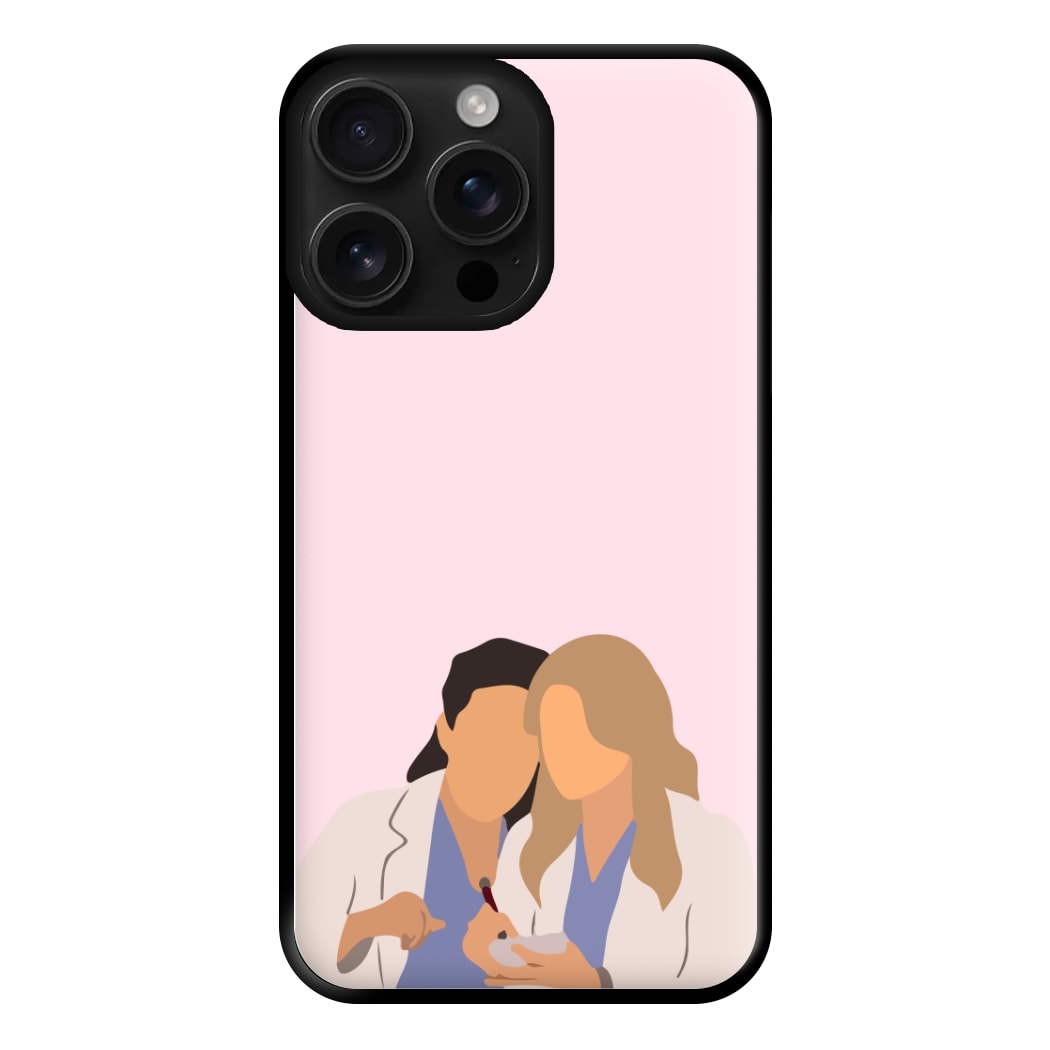 Faceless Characters - Grey's Phone Case