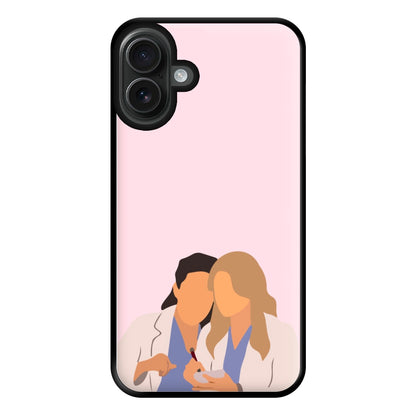 Faceless Characters - Grey's Phone Case for iPhone 16 Plus