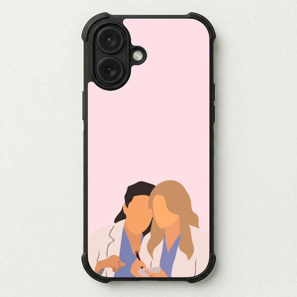Faceless Characters - Grey's Phone Case — Bumper case