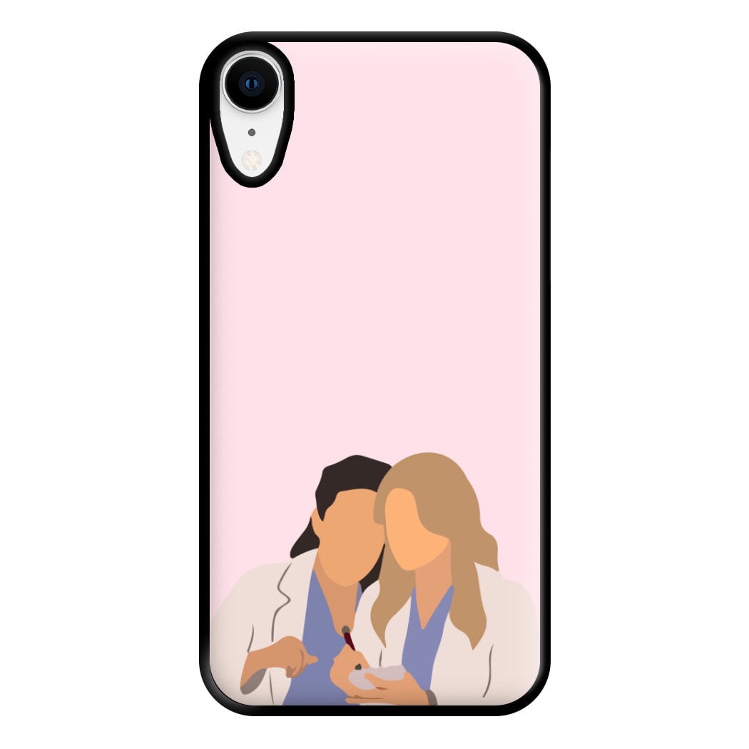 Faceless Characters - Grey's Phone Case for iPhone XR