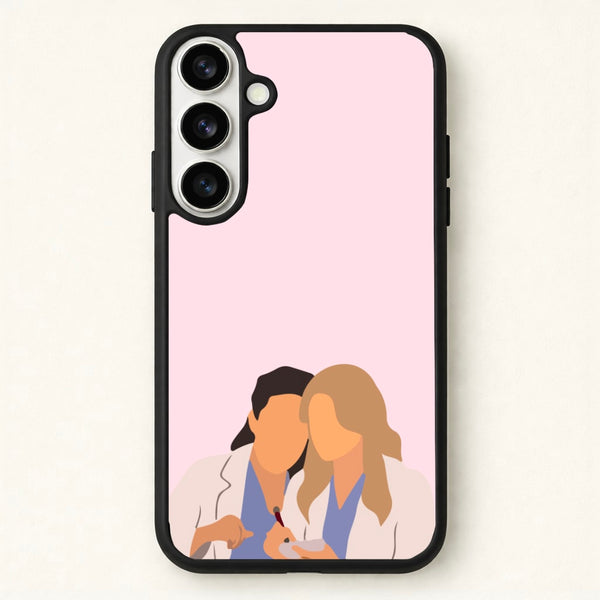 Faceless Characters - Grey's Phone Case for Galaxy S26 Plus