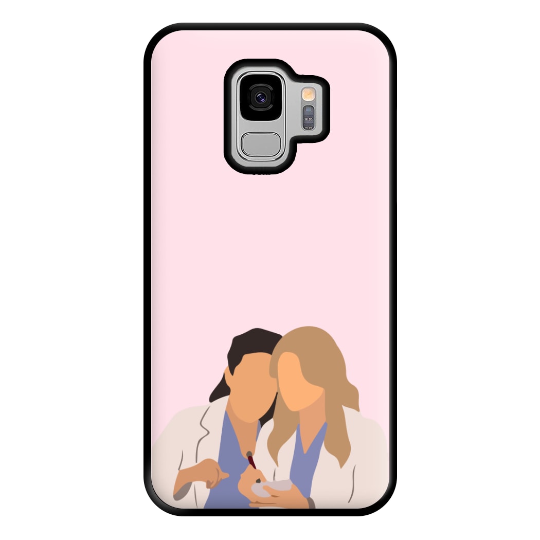 Faceless Characters - Grey's Phone Case for Galaxy S9 Plus