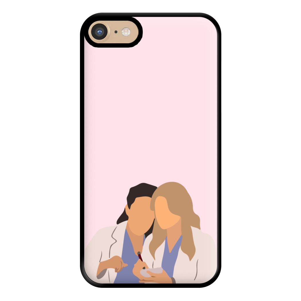 Faceless Characters - Grey's Phone Case for iPhone 6 / 7 / 8 / SE