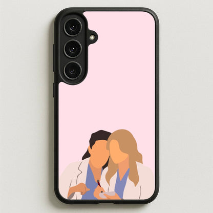 Faceless Characters - Grey's Phone Case for Galaxy S25FE