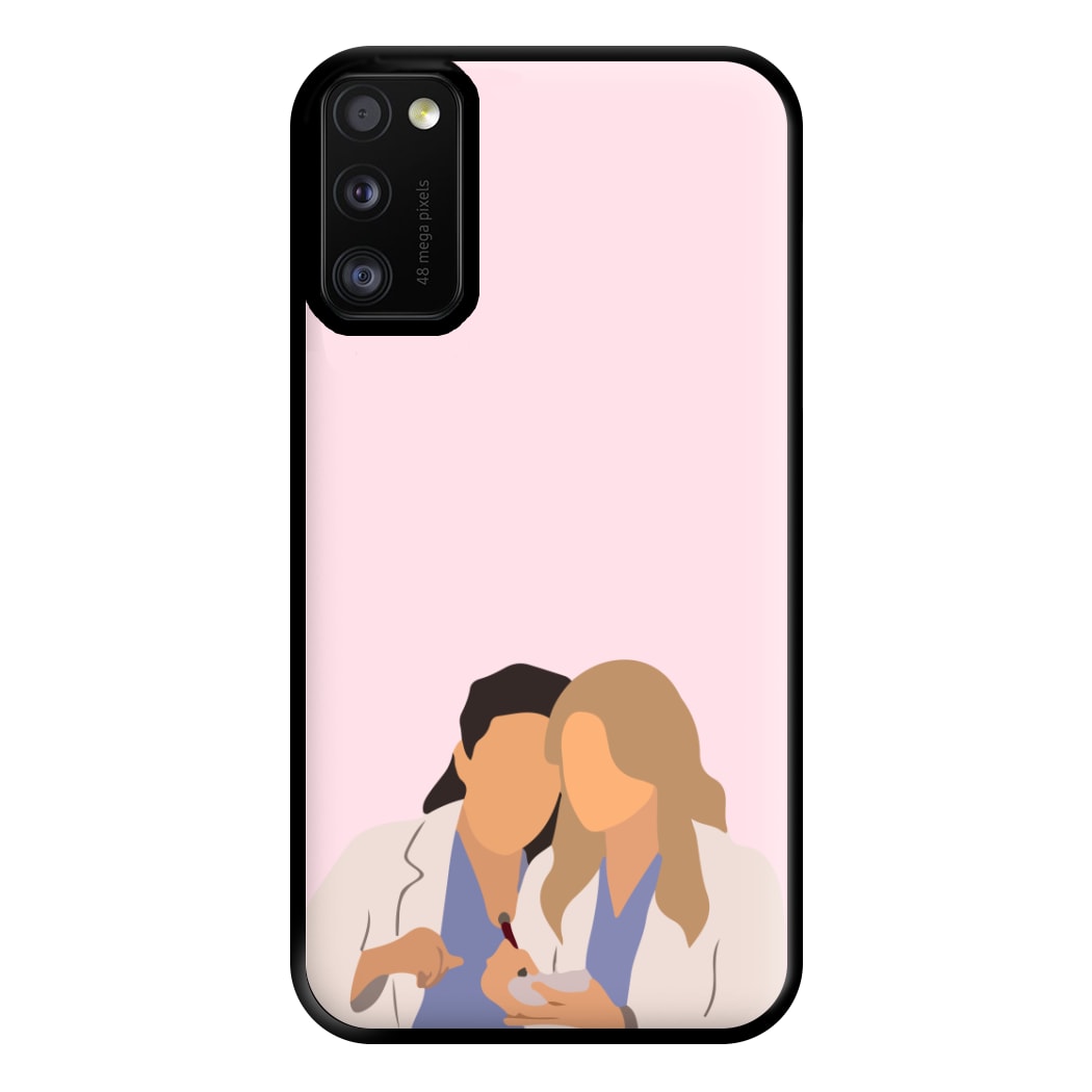 Faceless Characters - Grey's Phone Case for Galaxy A41