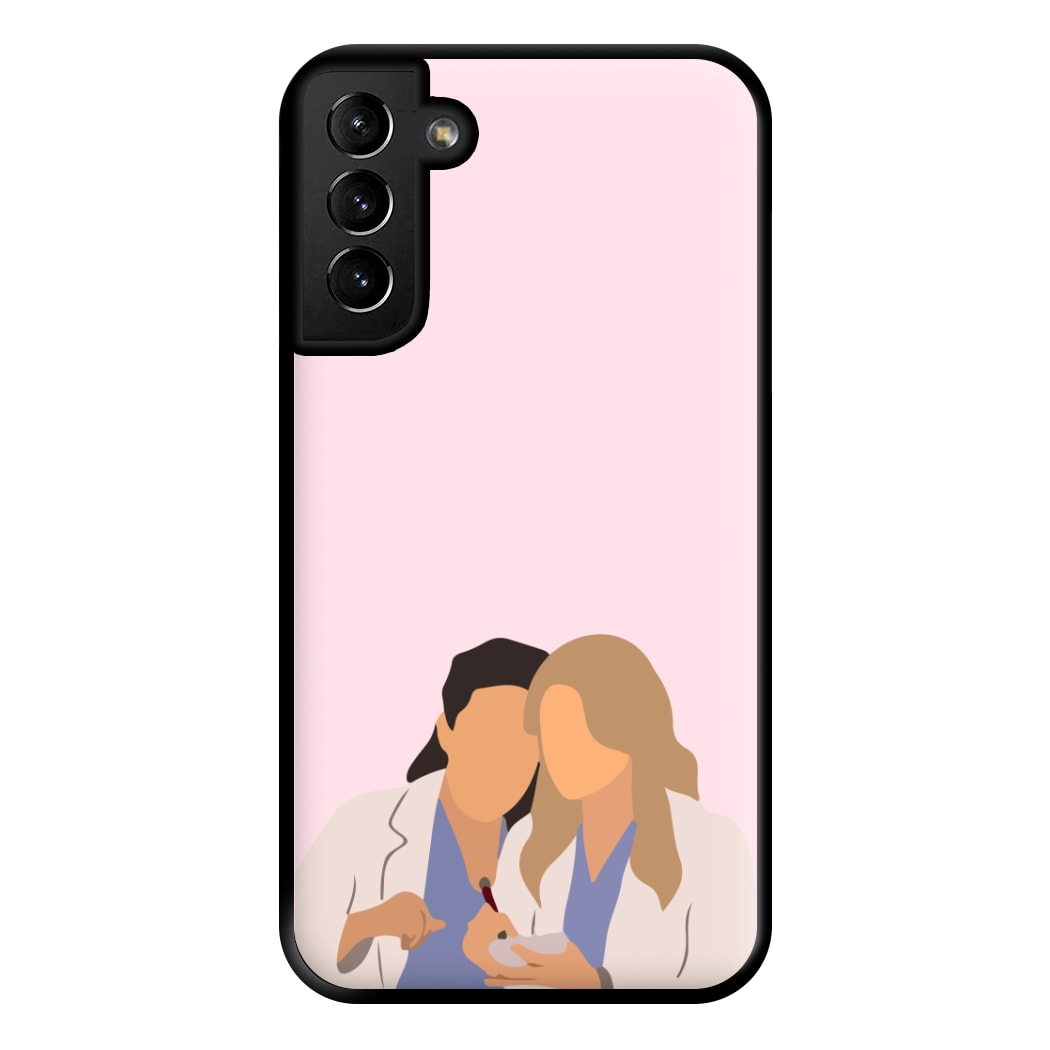 Faceless Characters - Grey's Phone Case for Galaxy S21 Plus