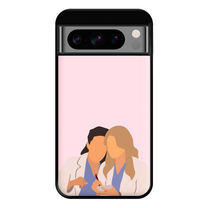 Faceless Characters - Grey's Phone Case for Google Pixel 8 Pro