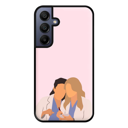 Faceless Characters - Grey's Phone Case for Galaxy A15