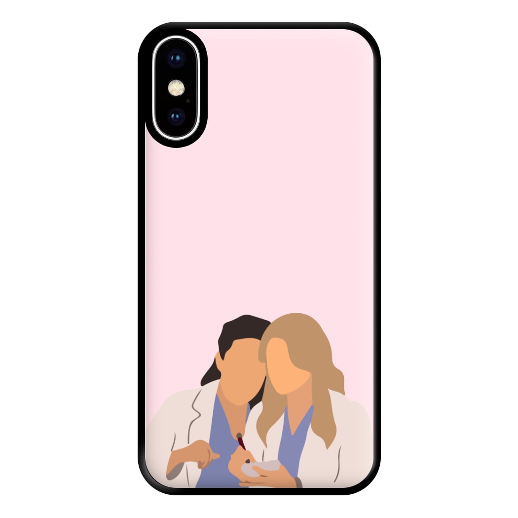 Faceless Characters - Grey's Phone Case for iPhone XS Max