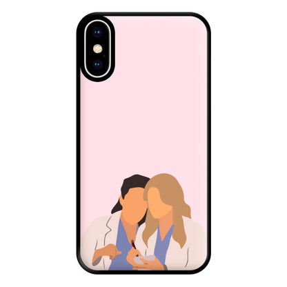 Faceless Characters - Grey's Phone Case for iPhone XS Max