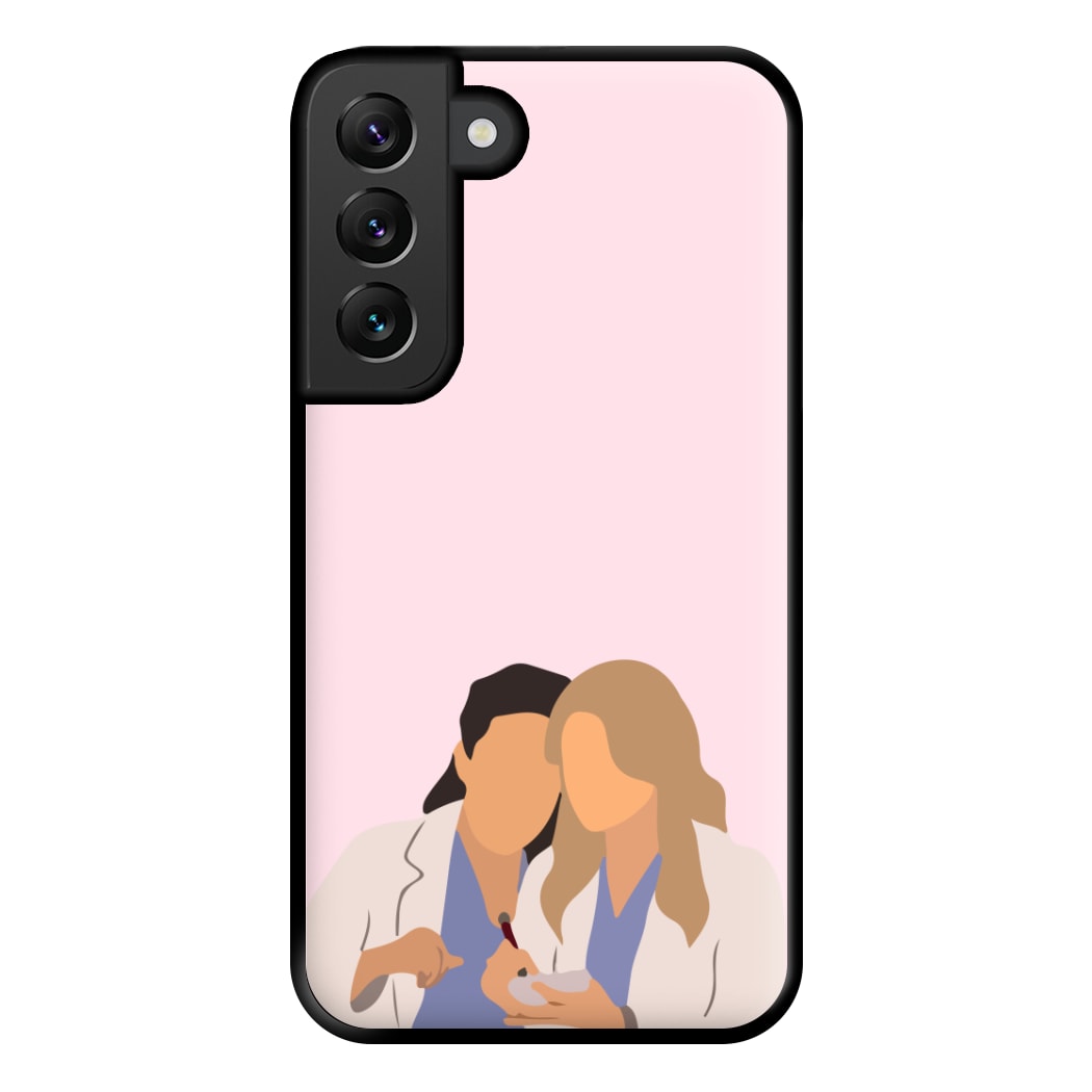 Faceless Characters - Grey's Phone Case for Galaxy S22 Plus