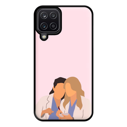 Faceless Characters - Grey's Phone Case for Galaxy A12