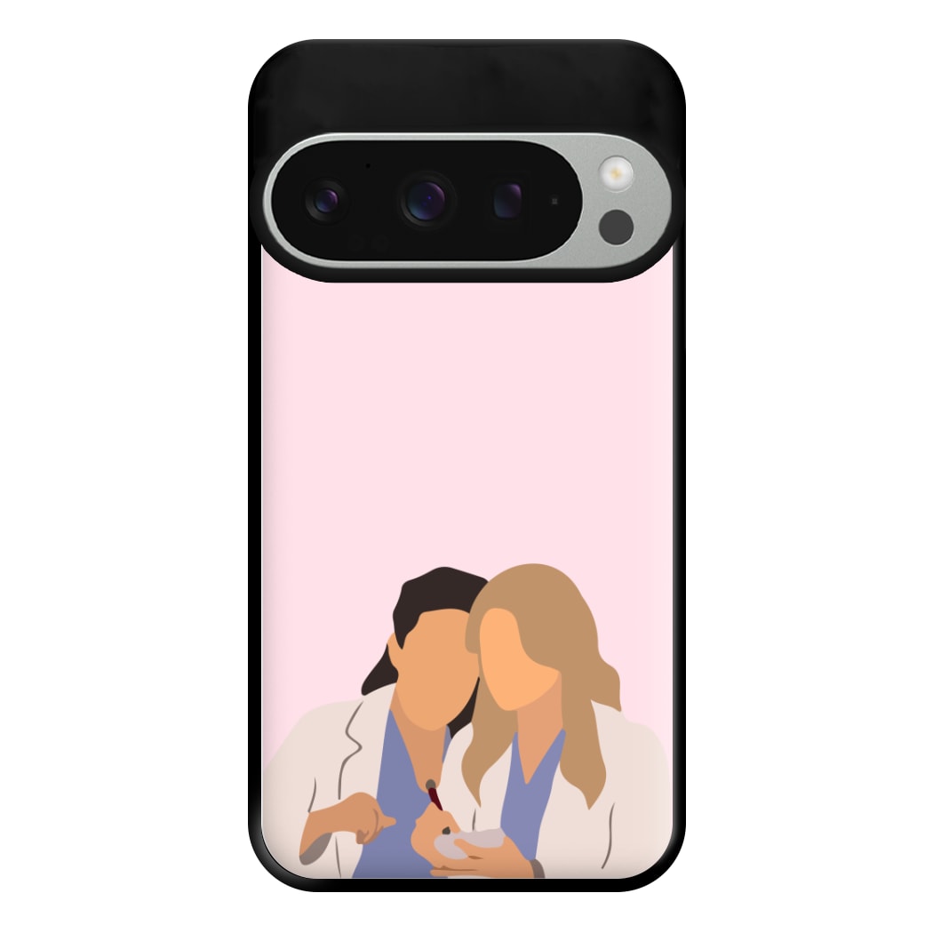 Faceless Characters - Grey's Phone Case for Google Pixel 9 Pro XL