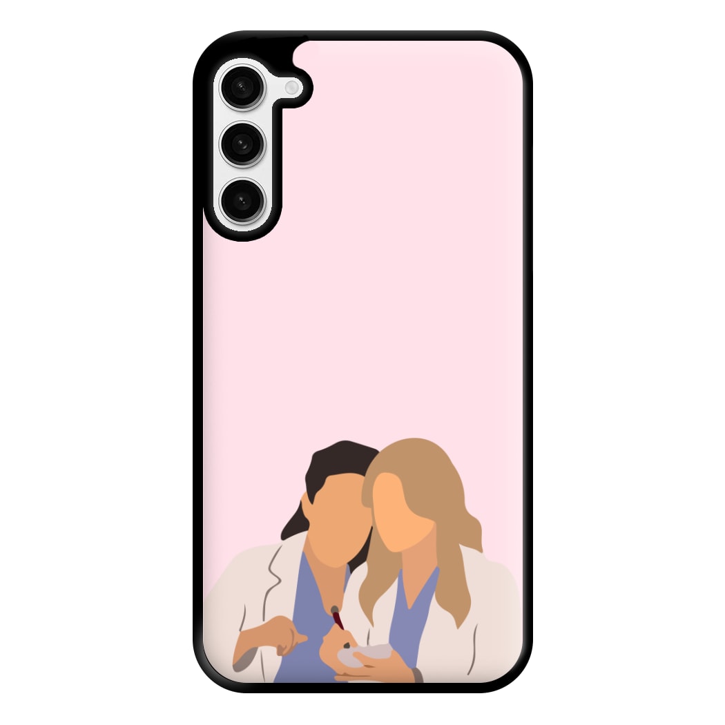 Faceless Characters - Grey's Phone Case for Galaxy S23 Plus