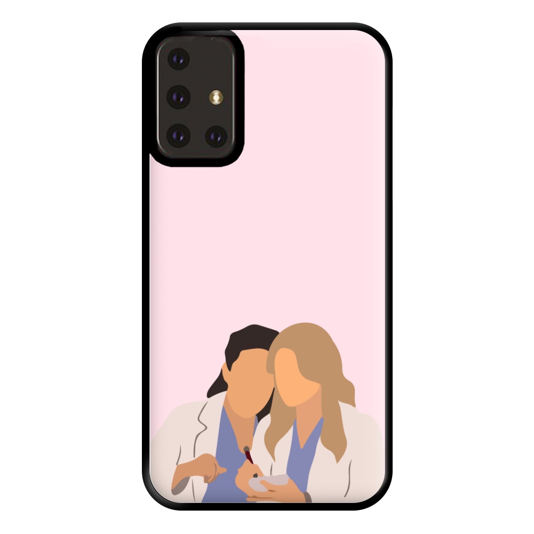 Faceless Characters - Grey's Phone Case for Galaxy A71